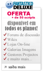 Alojamneto Web com Fantastico Deluxe