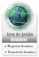 registo de domínio web