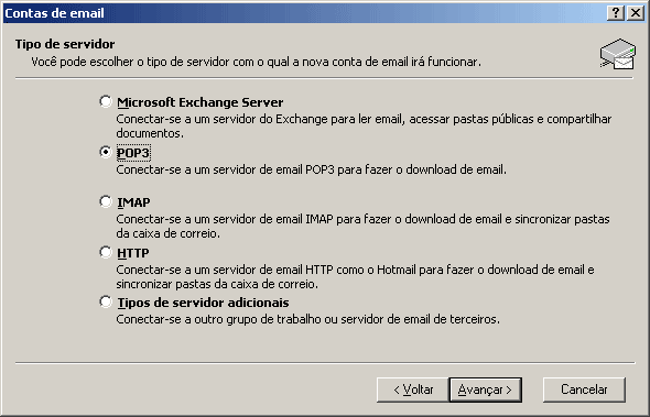 Configurar email no Outlook
