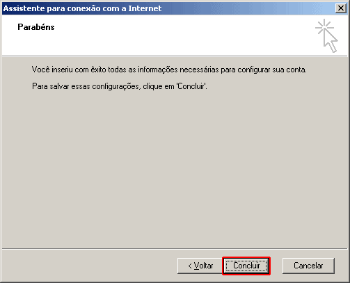 Configuração de e-mail em Outlook Express