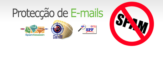 Proteco anti-virus e anti-spam para e-mail